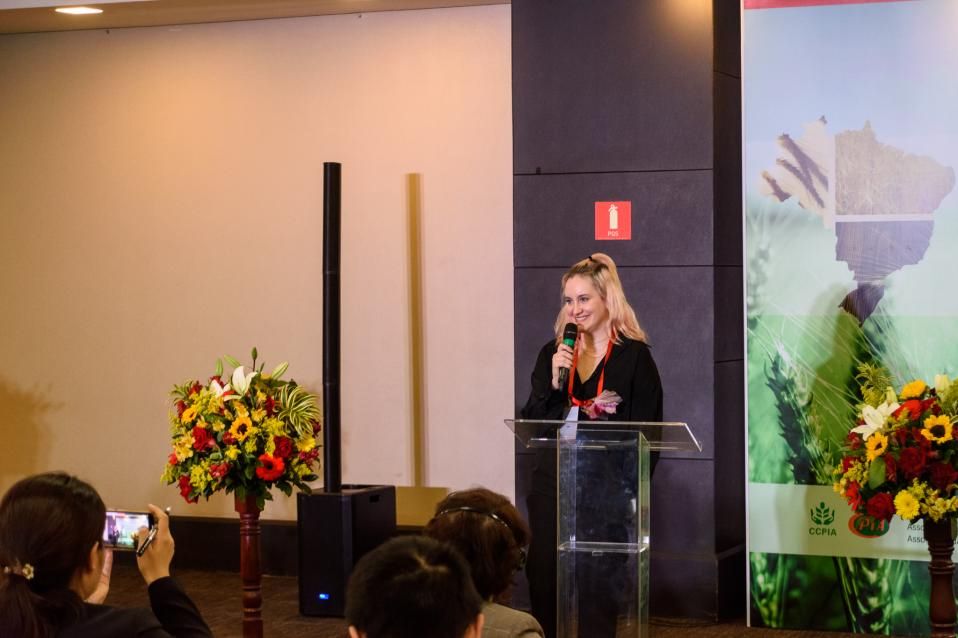 成都新朝陽赴巴西參加重要農業交流活動并亮相ACE農化展，公司生物技術和產品引發高度關注