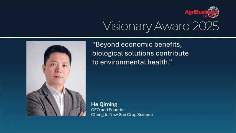 榮譽時刻 | 新朝陽董事長何其明榮獲ABG 2025遠見卓識獎！